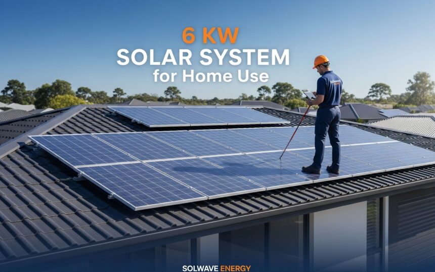 6kW Solar System for Industrial and Commercial