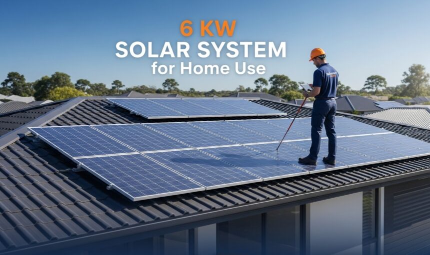 6kW Solar System for Industrial and Commercial