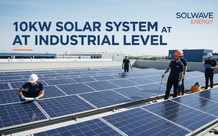 10kW Solar System at Industrial Level 10kW Solar System at Industrial Level