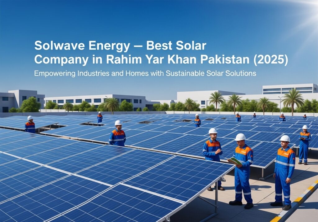 Solwave Energy – Best Solar Company in Rahim Yar Khan, Pakistan (2025)